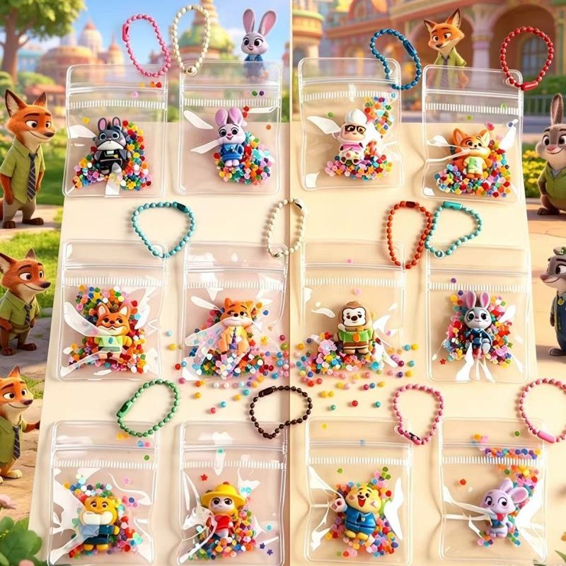 Zootopia Party Games - Mini porte-clés décoratif Zootopia pour Nick