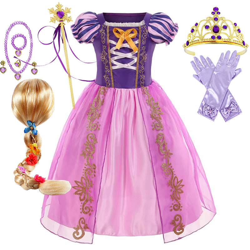 Party Games Crossplay - Robe de princesse Rapunzel fantaisie pour