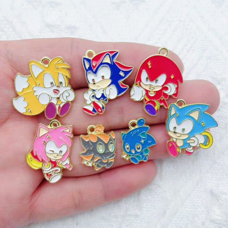 Party Games Crazy - 10 pièces de pendentifs en alliage,