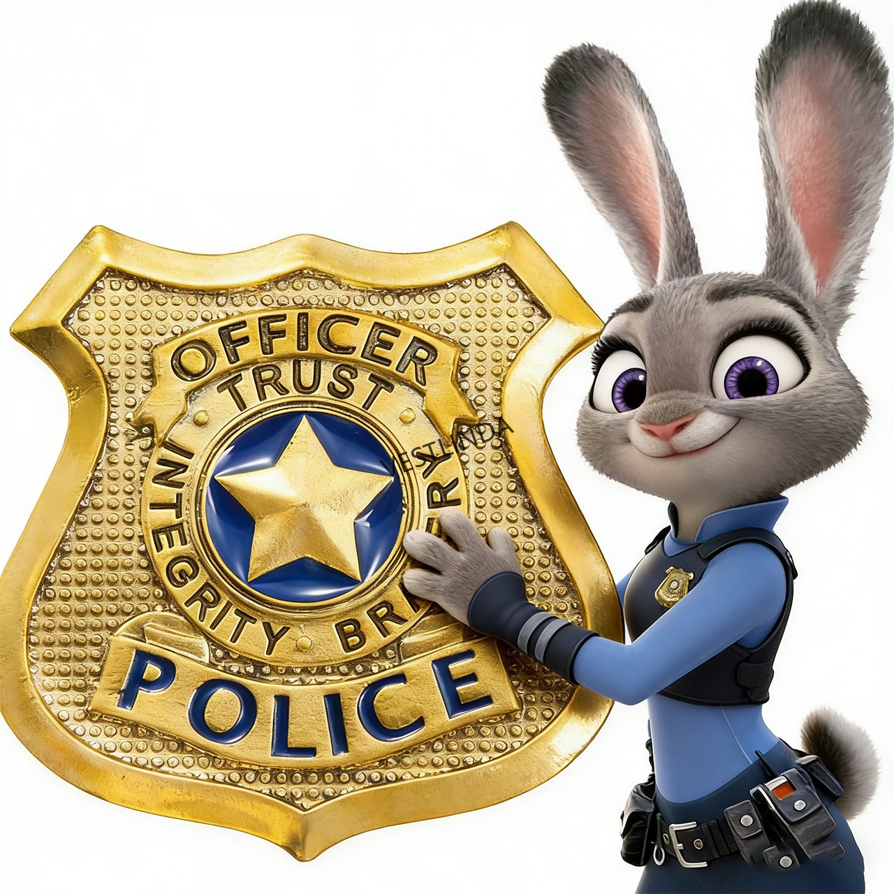Zootopia Party Games - 1/10PCS Zootopia Zootropolis Badge Métallique Broche