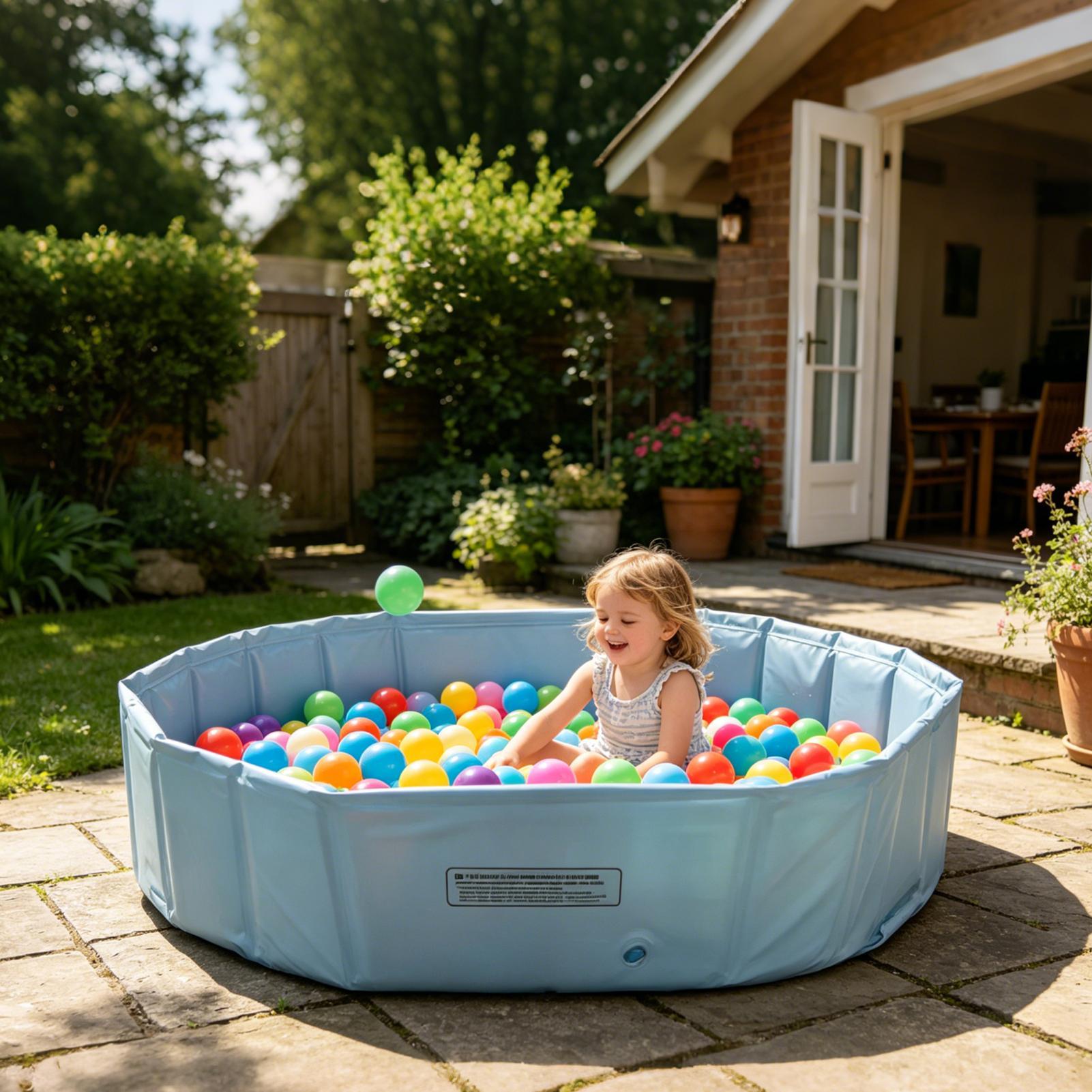 Games Garden Party - Piscine pliable d'extérieur pour animaux de