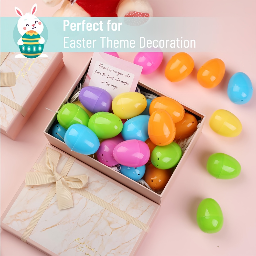 Party Games Easter Egg - 100 pièces d'œufs de Pâques en