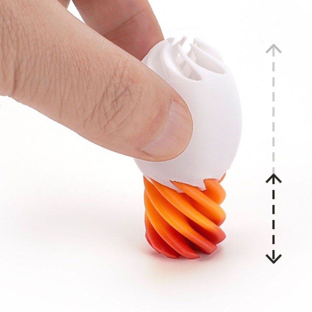 Party Games Easter Egg - Oeuf de Pâques en spirale coloré