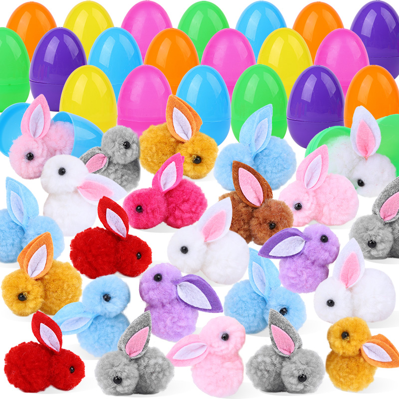 Party Games Easter Egg - 24/48 pièces mignon oeuf de pâques