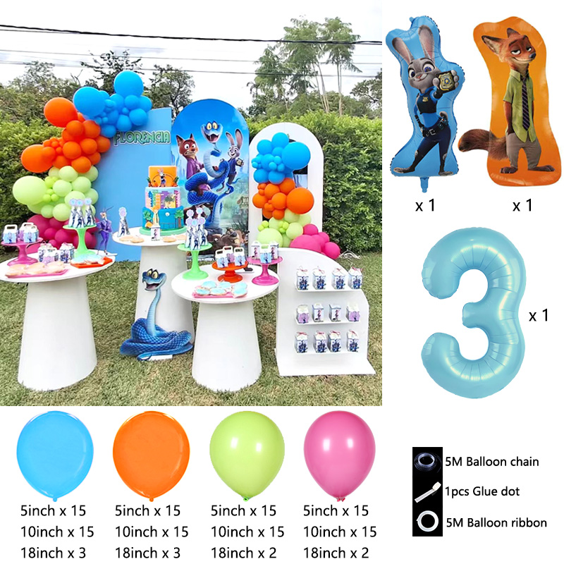 Ensemble de chaînes de ballons - Zootopia Party Games avis et prix
