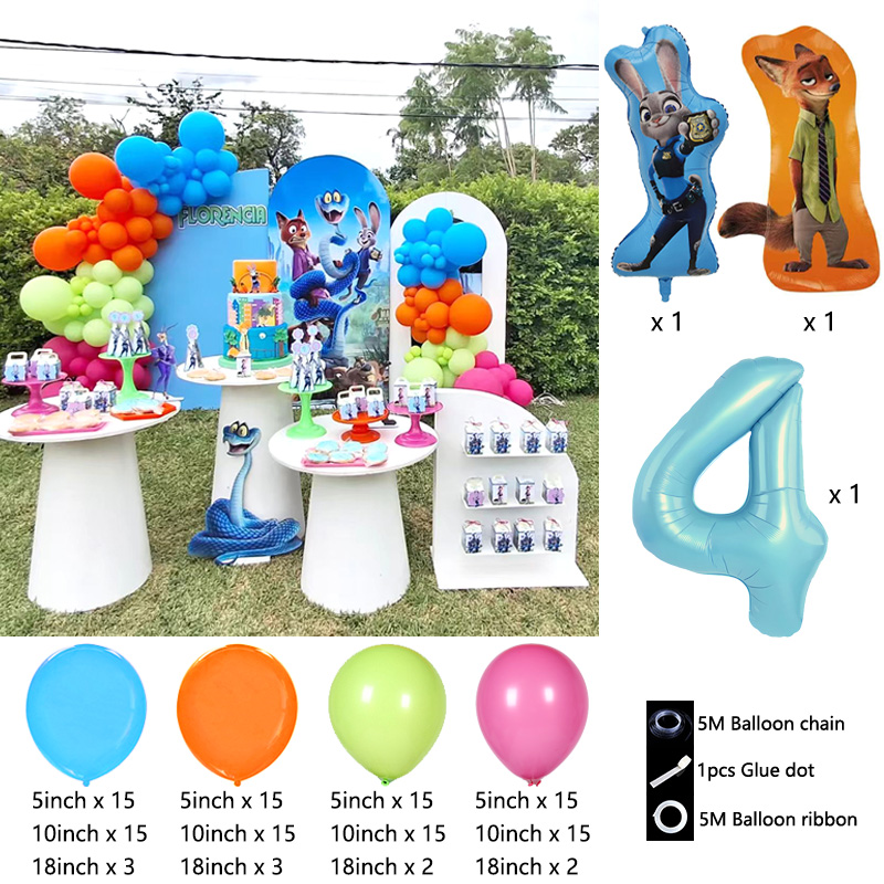 Ensemble de chaînes de ballons - Zootopia Party Games avis et prix