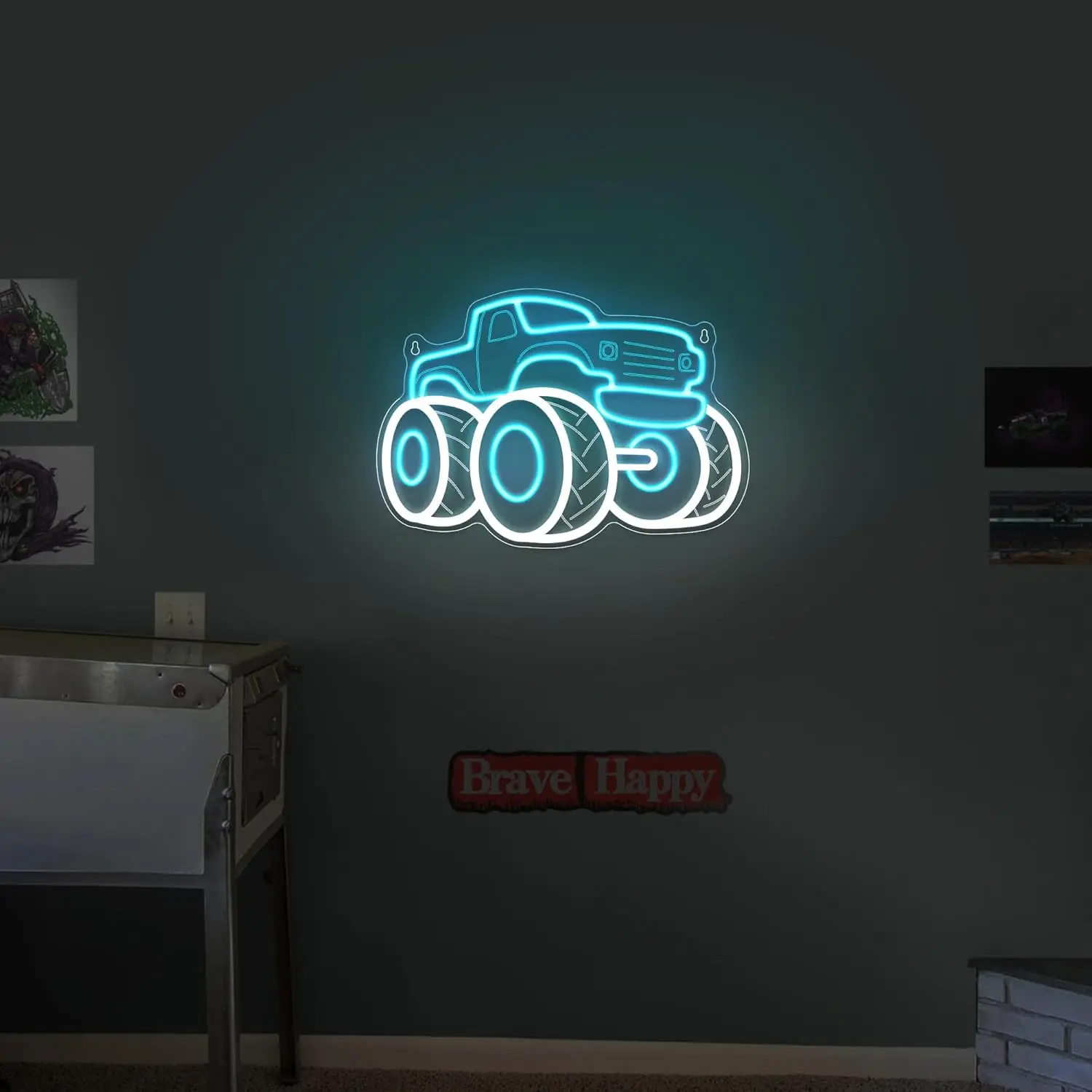 Enseigne au néon pour camion,  - Party Games Shop avis et prix