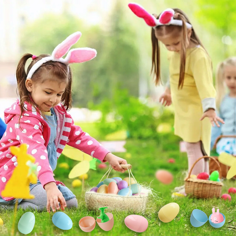 Oeufs de pâques couleur Macaro - Party Games Easter Egg avis et prix