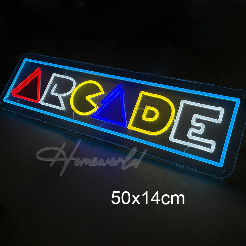 Enseigne au néon LED Arcade, p - Party Games Shop avis et prix