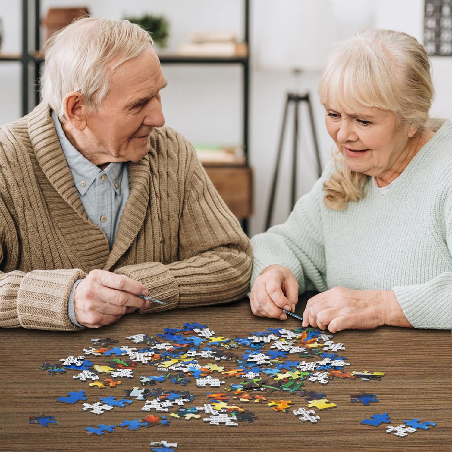 Puzzle en bois 520 pièces Ciel - Party Games Shop avis et prix