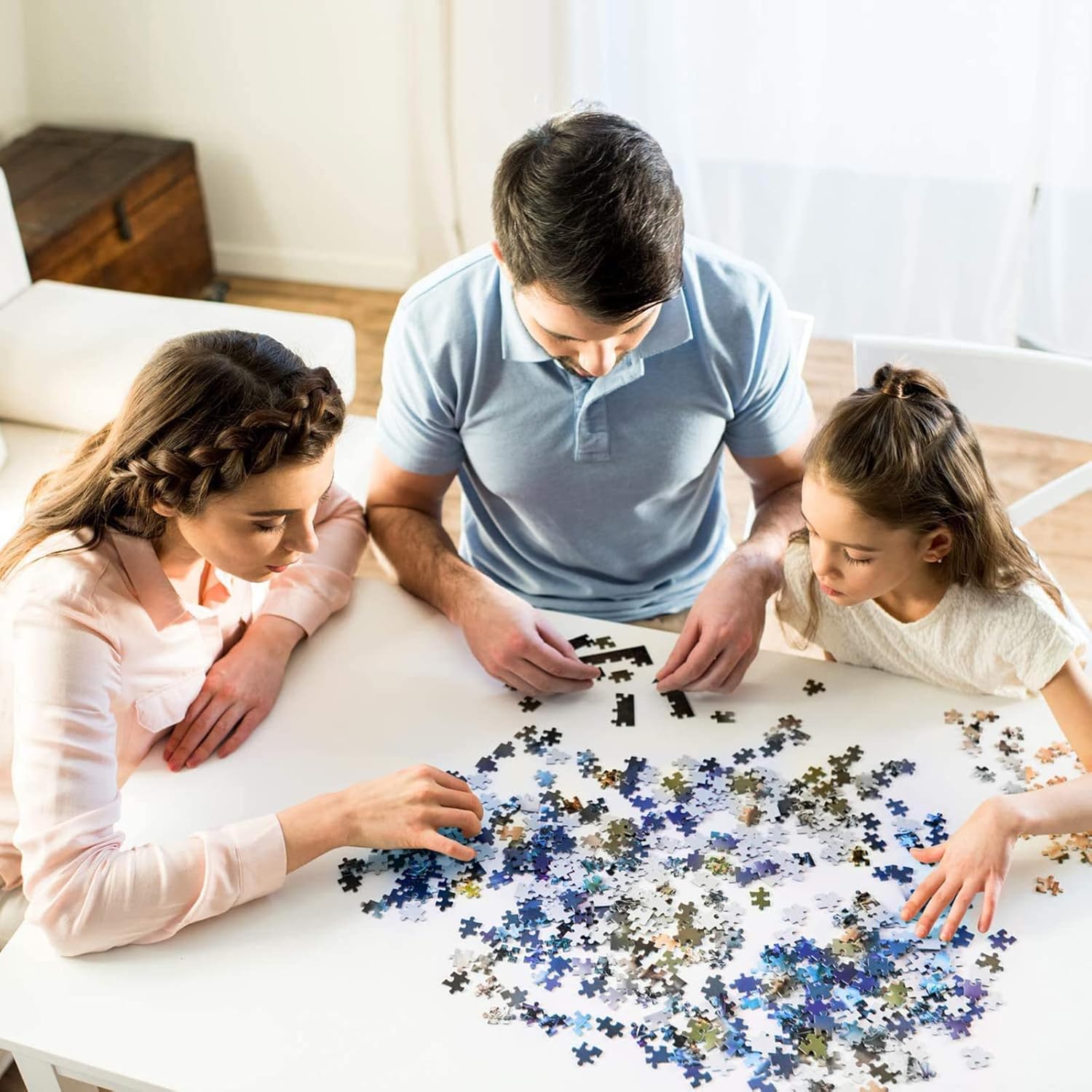 Puzzle en bois 520 pièces Ciel - Party Games Shop avis et prix