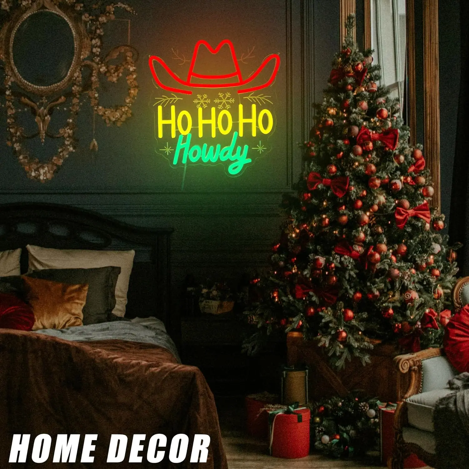 Enseigne néon de Noël Ho Ho Ho - Party Games Shop avis et prix