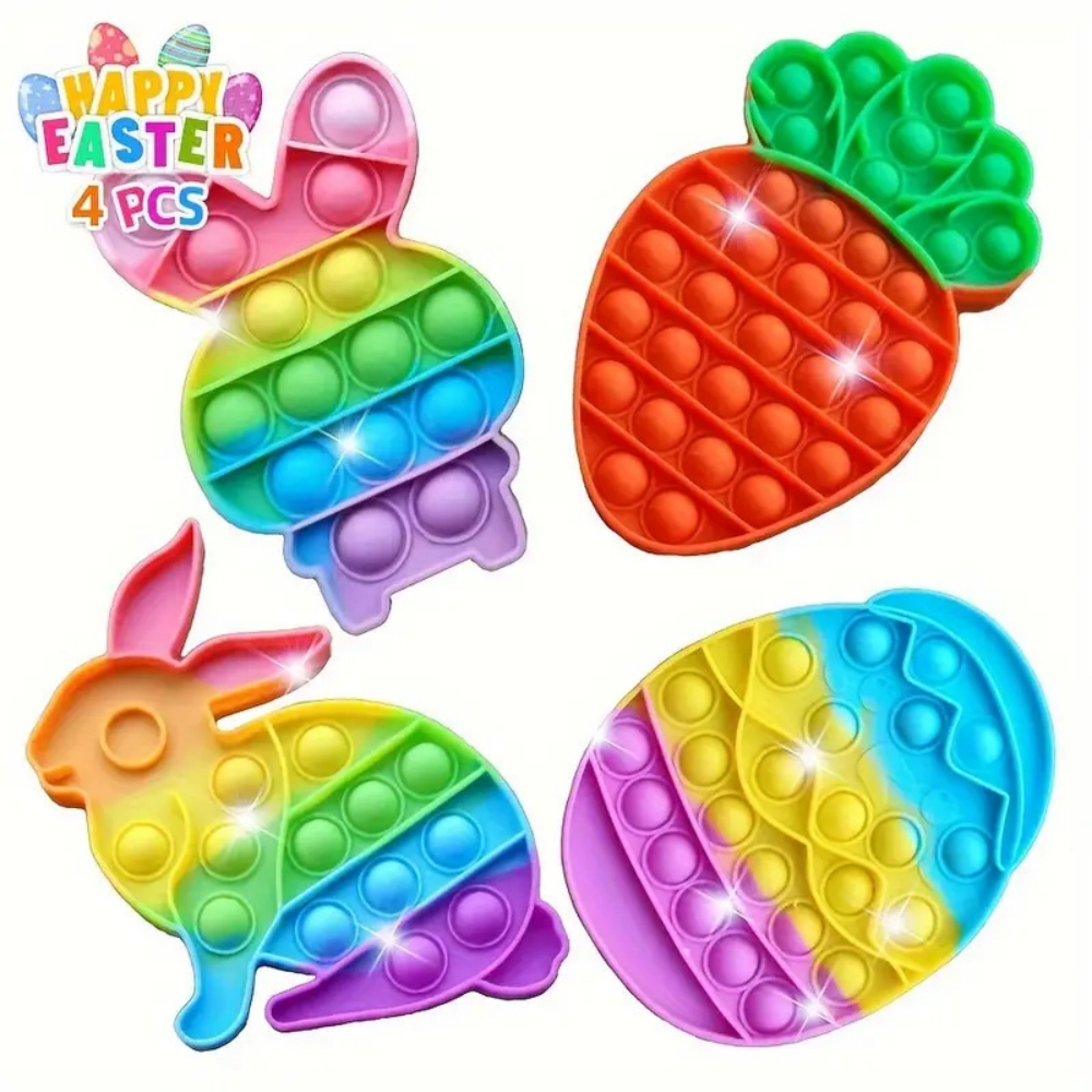 Ensemble de 4 œufs de lapin de - Party Games Easter Egg avis et prix