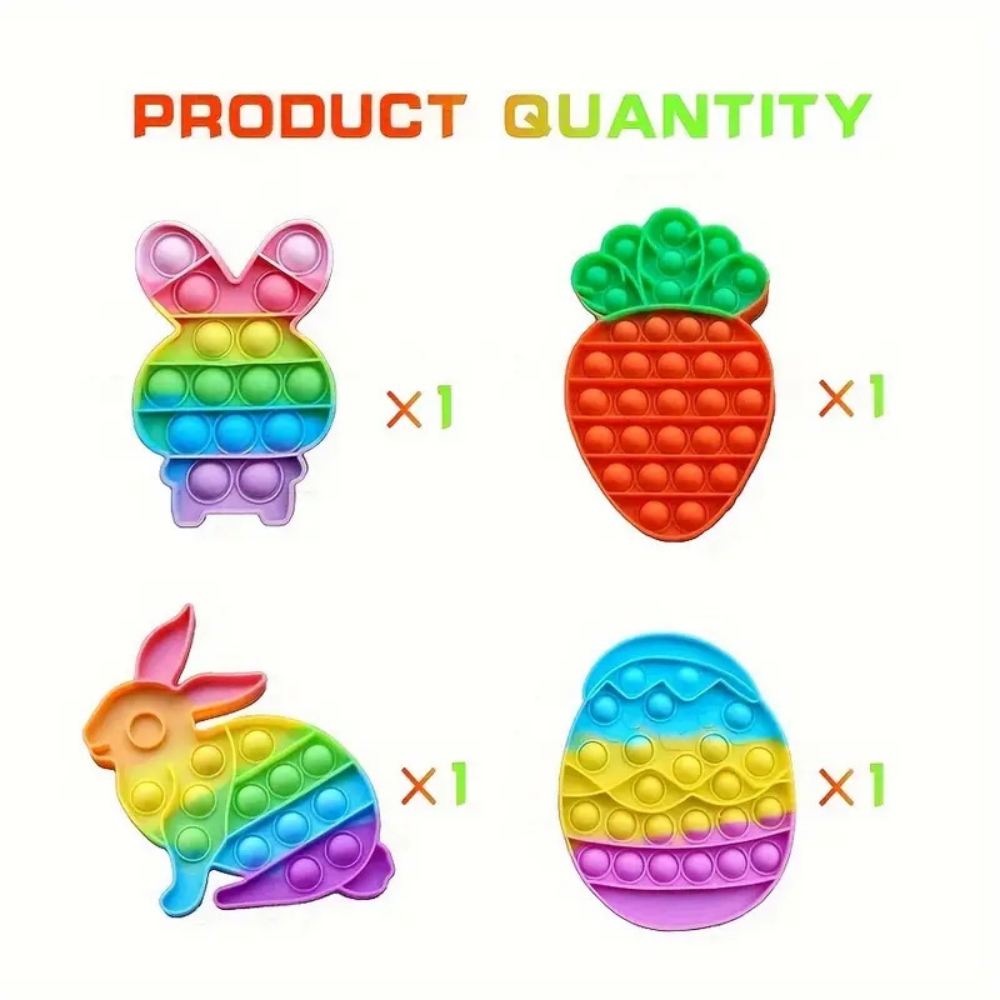 Ensemble de 4 œufs de lapin de - Party Games Easter Egg avis et prix