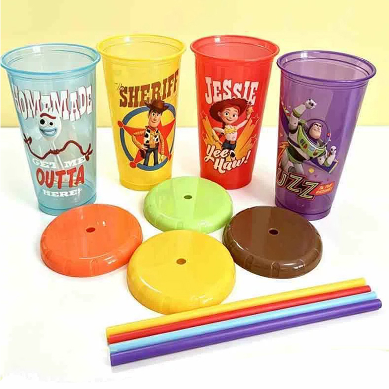Lot de 4 tasses à paille Toy S - Zootopia Party Games avis et prix