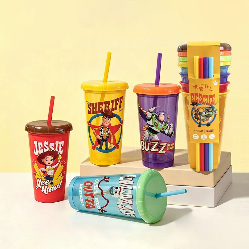 Lot de 4 tasses à paille Toy S - Zootopia Party Games avis et prix