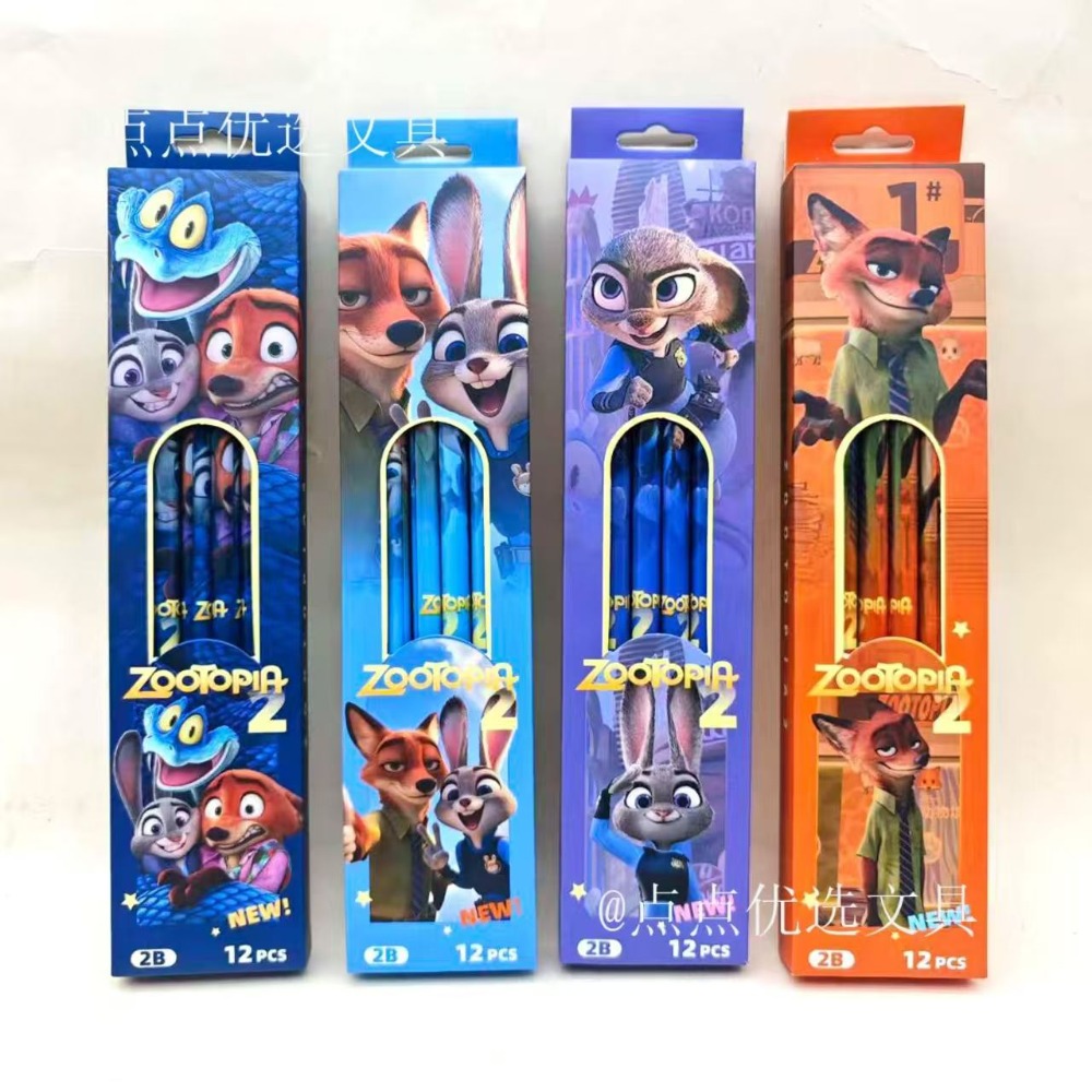 Crayon en bois naturel spécial - Zootopia Party Games avis et prix