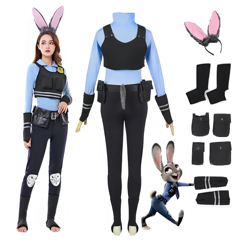 ☣ Nouveau Costume Judy Hopson  - Zootopia Party Games avis et prix